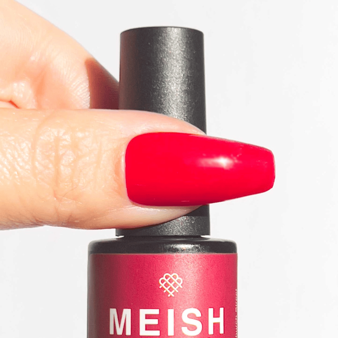 Passion Rouge MEISH Colour Gel Polish Vegan Toxic free HEMA free Cruelty free