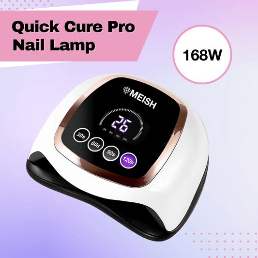 MEISH Quick Cure Pro Nail UV/LED Lamp - 168W