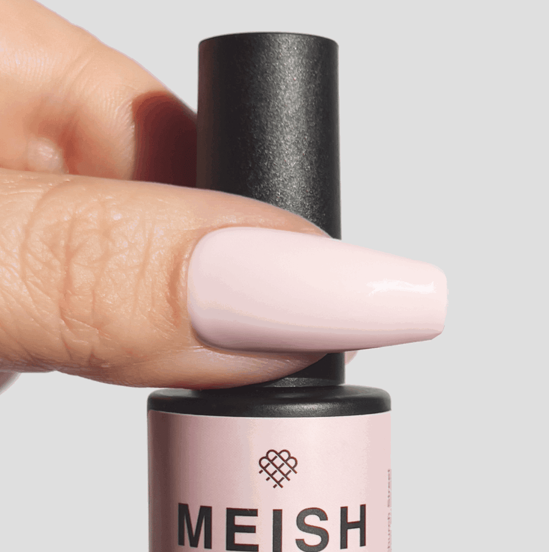 Baby Blush MEISH Colour Gel Polish Vegan Toxic free HEMA free Cruelty free