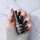 Onyx Black MEISH Colour Gel Polish Vegan Toxic free HEMA free Cruelty free