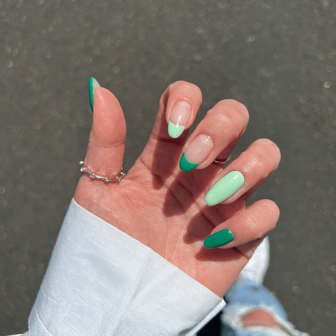 Spearmint MEISH Colour Gel Polish Vegan Toxic free HEMA free Cruelty free