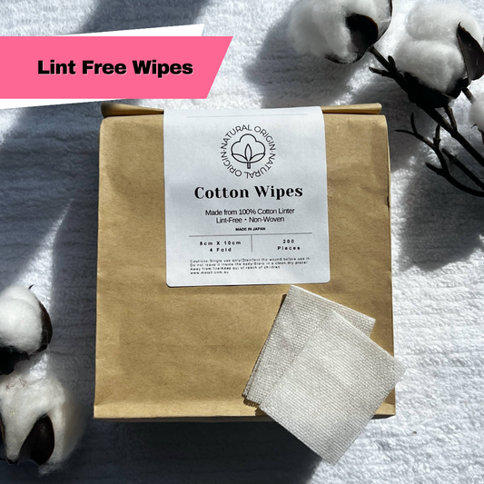 MEISH Lint-Free Cotton 100% Wipes