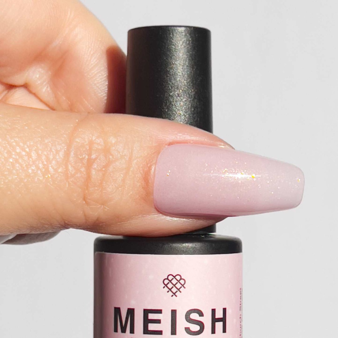 Sakura Gritter MEISH Colour Gel Polish Vegan Toxic free HEMA free Cruelty free