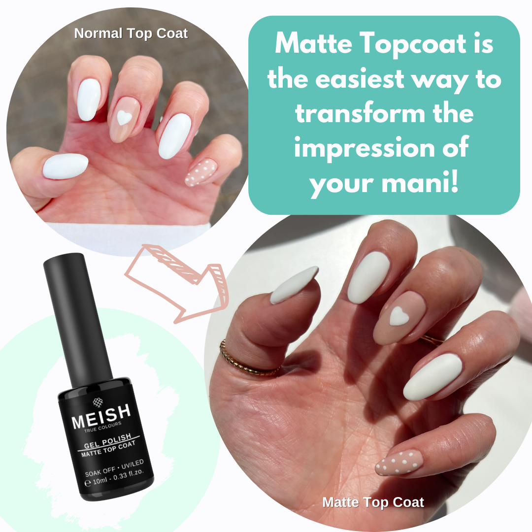 Matte Gel Polish Top Coat | 14 Day Manicure